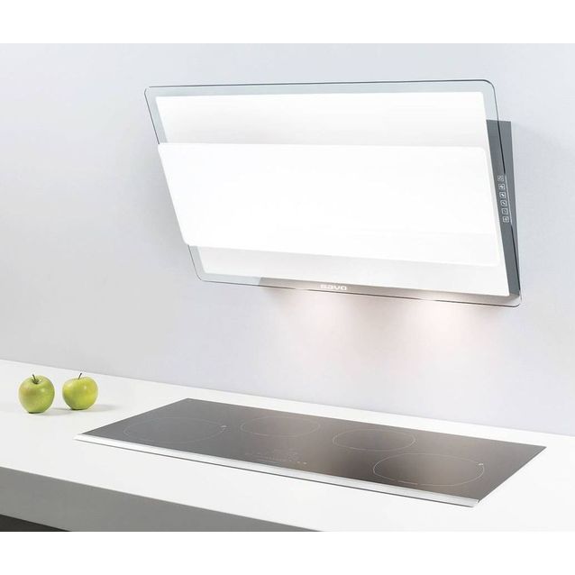 Liesikupu Savo eCH-6908-W 80 cm LED valkoinen lasi