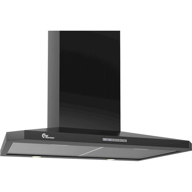 Liesikupu Thermex Decor 787 700 mm ulkoiselle moottorille musta