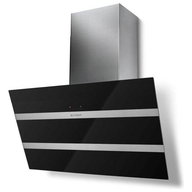 Liesituuletin Faber Steelmax EG8 BK/X A80 musta