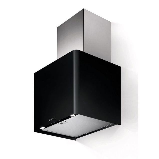 Liesituuletin Faber Lithos EG6 BK 45cm LED musta