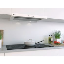 Liesituuletin Thermex Super Silent Slider 600mm valkoinen ulkoiselle moottorille