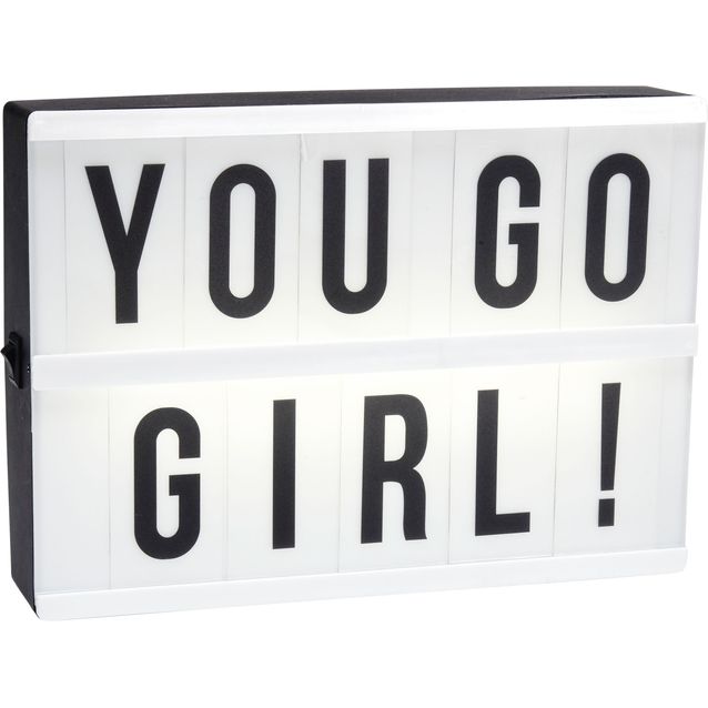 Lightbox LED PR Home 90 kirjainta A5