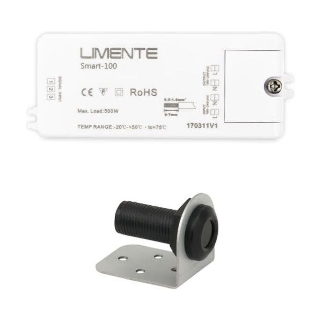 Liiketunnistin Limente Smart 140 IR-kytkin valaistuksen ohjain