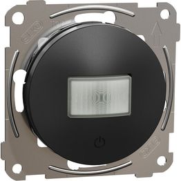 Liiketunnistin painikkeella Schneider Electric ELKO One, PIR, 10A, 160°, IP21, UKR, uppoasennus, keskiölevyllä, ruuviliitos