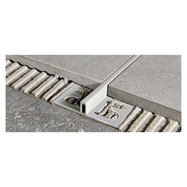 Liikuntasaumalista Progress Profiles Proflex, 2,7m, 5mm, 8mm, harmaa