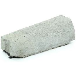 Liimattava madalluskivi Rudus 12>8 cm vasen 390x130 mm sileä harmaa