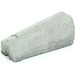 Liimattava madalluskivi Rudus 16>6 cm vasen 390x130 mm sileä harmaa