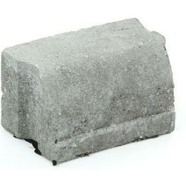 Liimattava reunakivi Rudus kaarre R1000 kovera 195x130x120 mm sileä harmaa