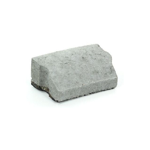 Liimattava reunakivi Rudus kaarre R1000 kovera 195x130x80 mm sileä harmaa
