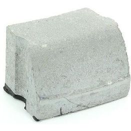 Liimattava reunakivi Rudus kaarre R1000 kupera 195x130x120 mm sileä harmaa