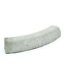 Liimattava reunakivi Rudus kaarre R1000 kupera 523x130x120 mm sileä harmaa