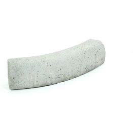 Liimattava reunakivi Rudus kaarre R1000 kupera 780x130x160 mm sileä harmaa