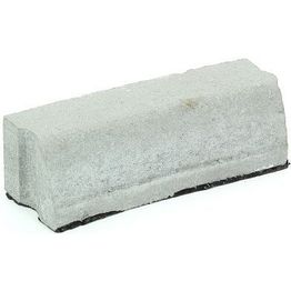 Liimattava reunakivi Rudus kaarre R2500 kovera 390x130x120 mm sileä harmaa