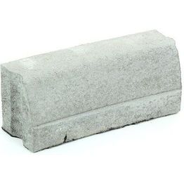 Liimattava reunakivi Rudus kaarre R2500 kovera 390x130x160 mm sileä harmaa