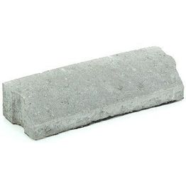 Liimattava reunakivi Rudus kaarre R2500 kovera 390x130x80 mm sileä harmaa