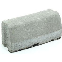 Liimattava reunakivi Rudus kaarre R2500 kupera 390x130x160 mm sileä harmaa