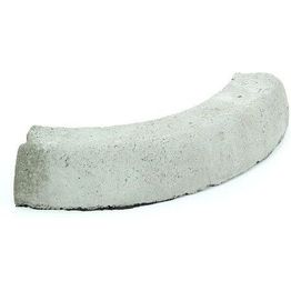 Liimattava reunakivi Rudus kaarre R500 kupera 500x130x120 mm sileä harmaa