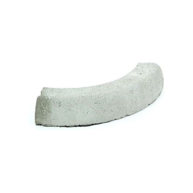 Liimattava reunakivi Rudus kaarre R500 kupera 500x130x120 mm sileä harmaa