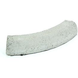 Liimattava reunakivi Rudus kaarre R750 kupera 589x130x120 mm sileä harmaa