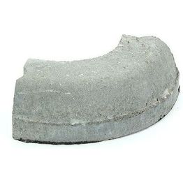 Liimattava reunakivi Rudus kulma R250 kupera 490x130x120 mm sileä harmaa