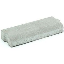 Liimattava reunakivi Rudus suora 390x130x60 mm sileä harmaa