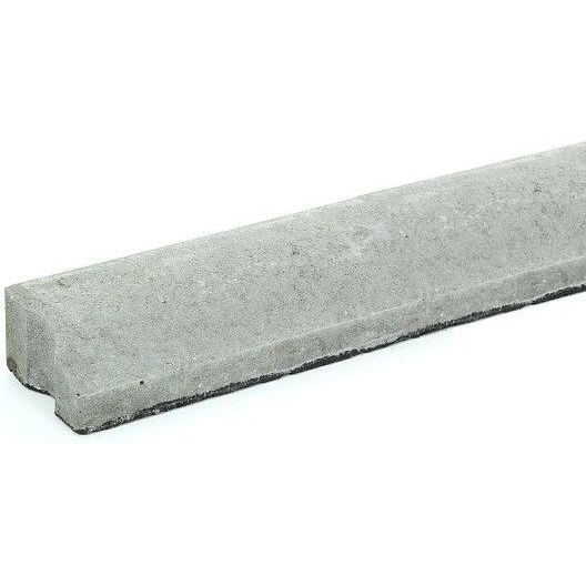Liimattava reunakivi Rudus suora 1000x130x80 mm sileä harmaa