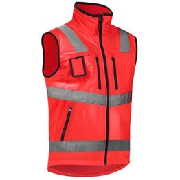 Softshell-liivi Blåkläder Highvis 3049 punainen