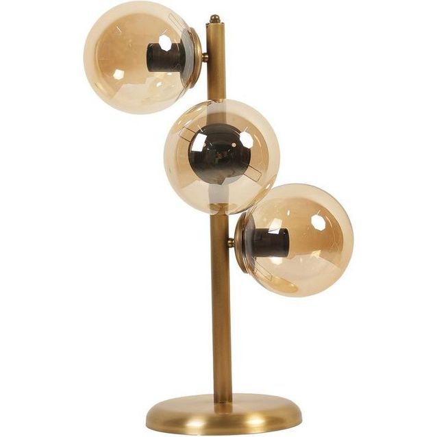 Pöytävalaisin Linento Lighting Simay 8728-3, kulta