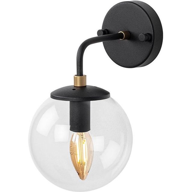 Seinävalaisin Linento Lighting Horn 12218, musta/kulta