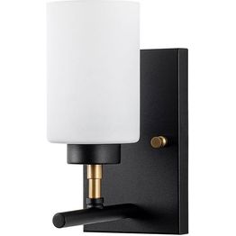 Seinävalaisin Linento Lighting Yensuk 13121, 25cm, musta/valkoinen