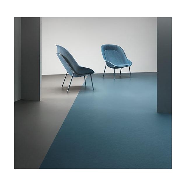 Linoleumilaatta Forbo Marmoleum Click Petrol 30x30 cm petroolinsininen