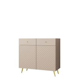 Lipasto TEMERRA, 2 ovinen, beige (0520)