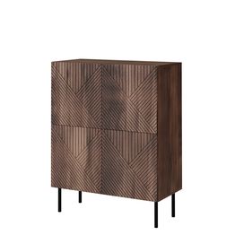 Lipasto ART DECO 4D, ruskea (2364)