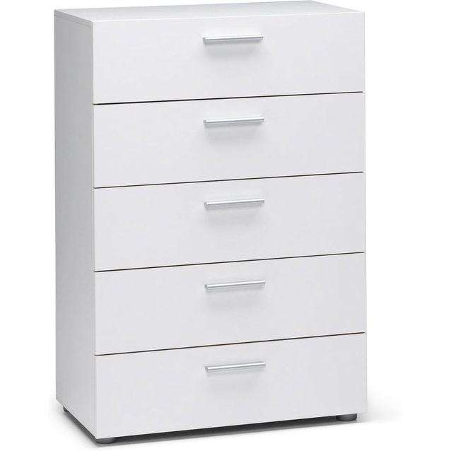 Lipasto Jaalanka 5 laatikkoa valkoinen