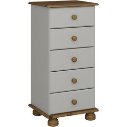 Lipasto Lucia 5 laatikkoa vaaleanharmaa