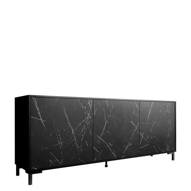 Lipasto MARMO 200 3D,  musta (7264)