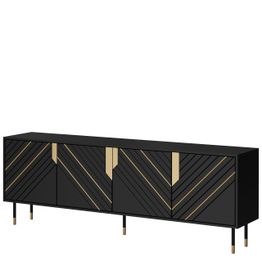 Lipasto MOUNTAIN 200 4D, musta/kulta (9984)