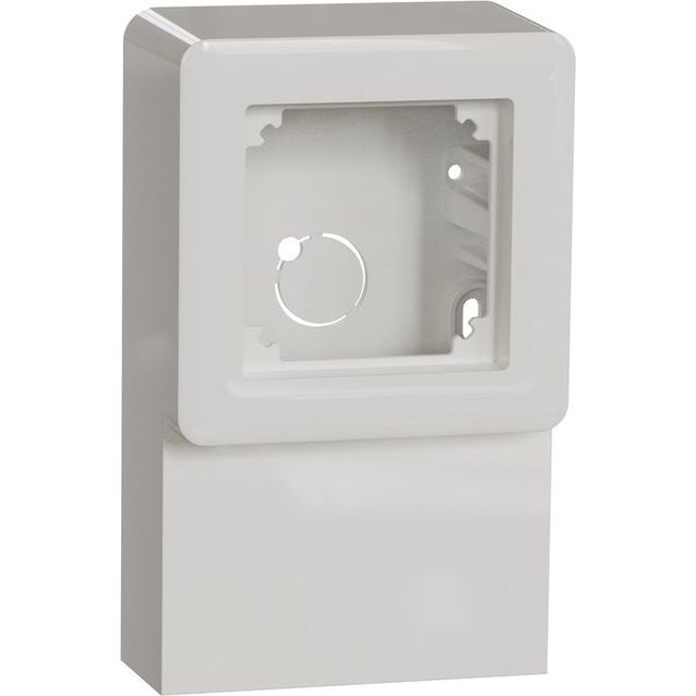 Lista-asennuskotelo Exxact 1-osainen kehyksellä valkoinen