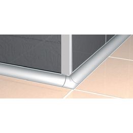 Listan ulkokulma Progress Profiles 10mm anodisoitu alumiini