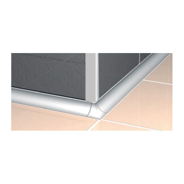 Listan ulkokulmapala Progress Profiles 10mm anodisoitu alumiini