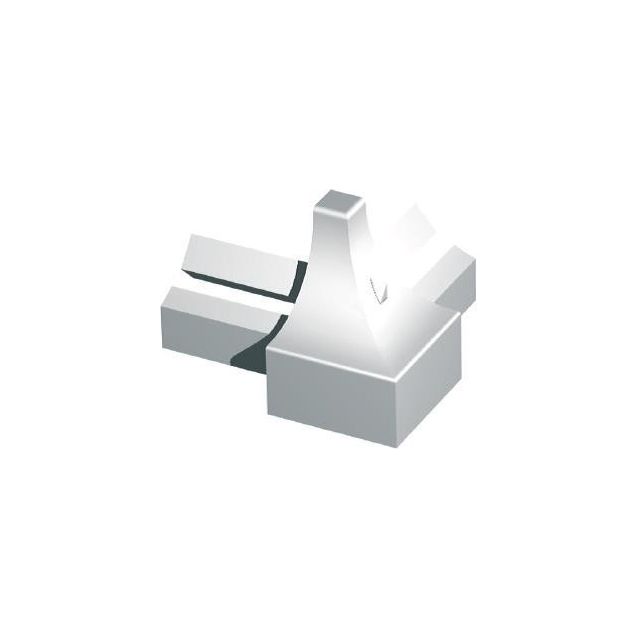 Listan ulkokulmapala Progress Profiles 8mm anodisoitu alumiini