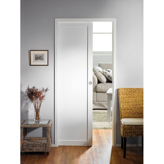 Liukuovi seinän sisään Stella Pocket Door M7 kehäovi 725x2040mm