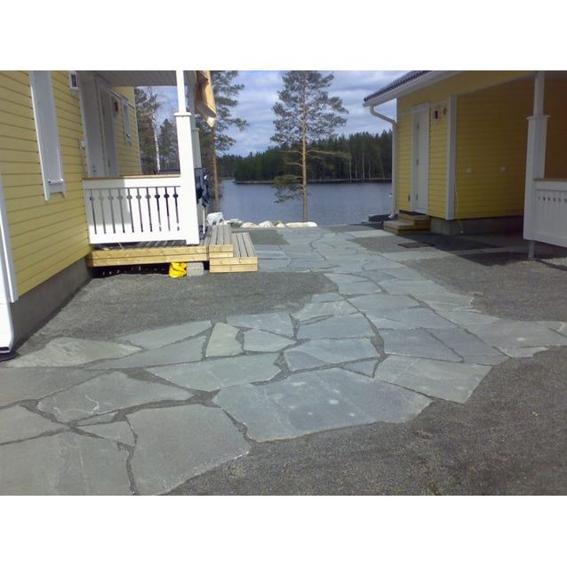 Liuskekivi Majakivi Alta 2-3 cm kevyt pihakivetys (20 m²)