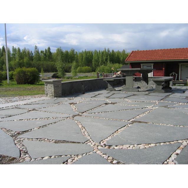 Liuskekivi Majakivi Alta 3-4 cm isommat pihakokonaisuudet (15 m²)