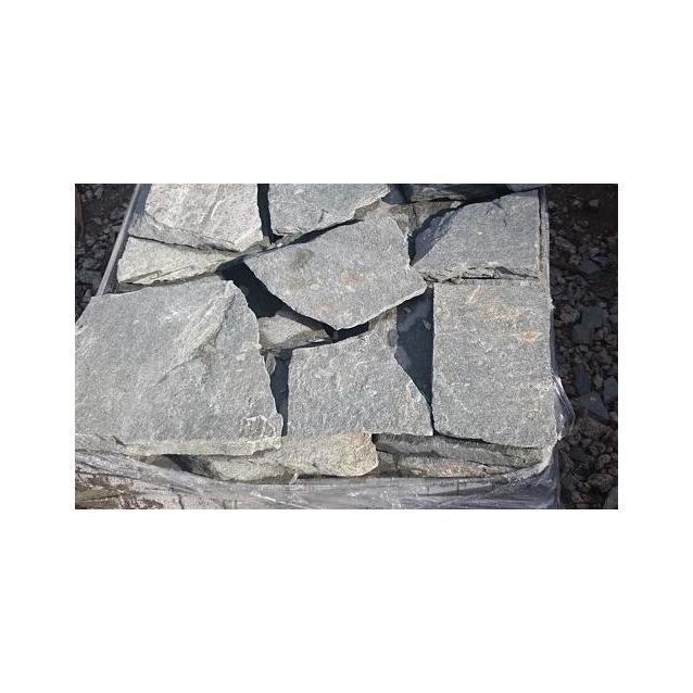 Liuskekivisetti Kavalan Harmaa 3-5cm Majakivi 10m²