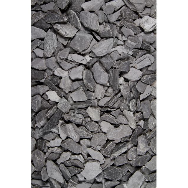 Koristekivi Benders Liuskemurske 20-40 mm 800 kg suursäkki grafiitti