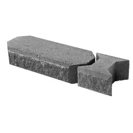 Lohkokansikivi Lakka 480x200x100 mm ja 80x200x100 mm musta