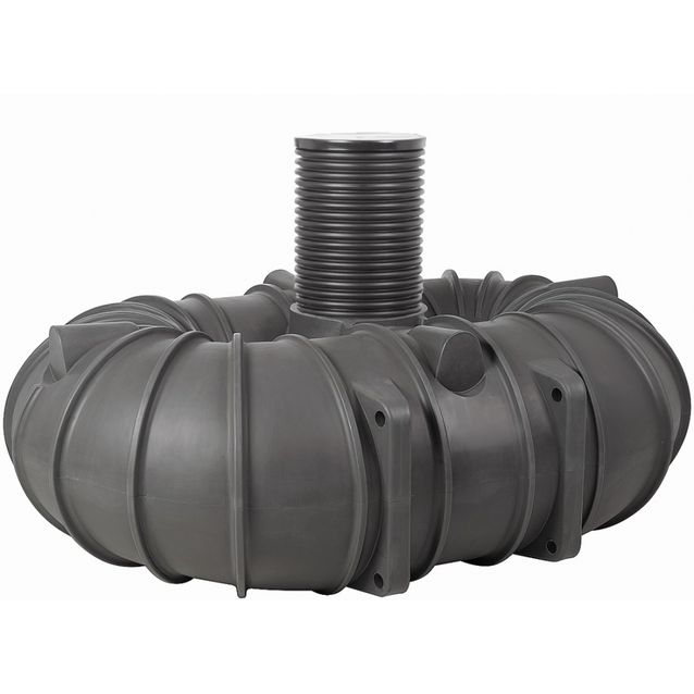 Lokasäiliö Meltex MX-Luja 5000 l huoltoluukulla