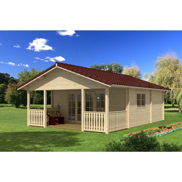 Kesämökki Skan Holz Alberta 1 30m²