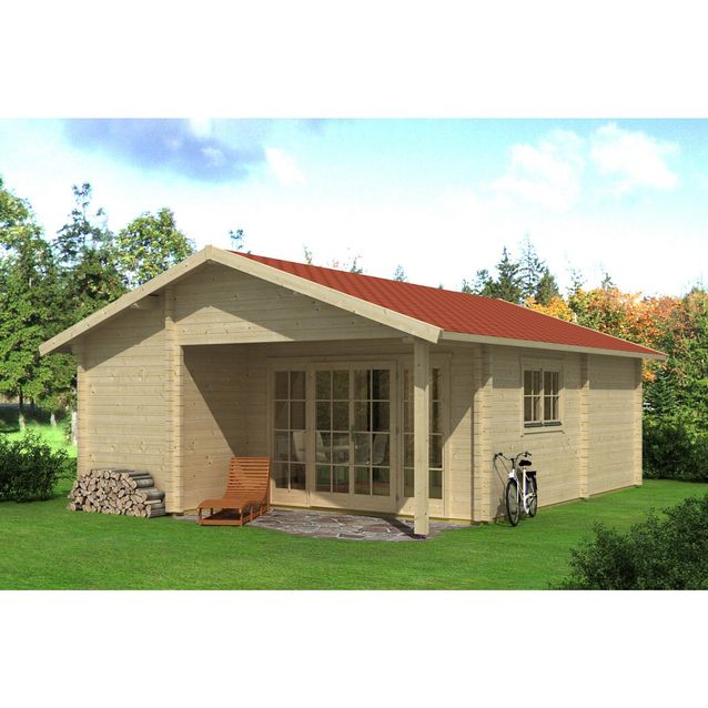 Kesämökki Skan Holz Alberta 2 40m²